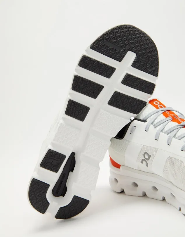 ON Mens Cloudrunner (D) Undyed-White/Flame sold by Sportsmans Warehouse product image thumbnail 3