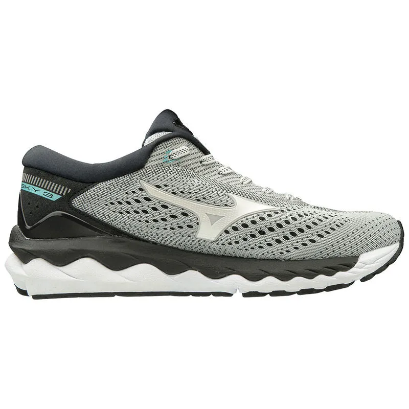 Mizuno Wave Sky 3 Womens Running Shoe - Grey sold by Sportsmans Warehouse