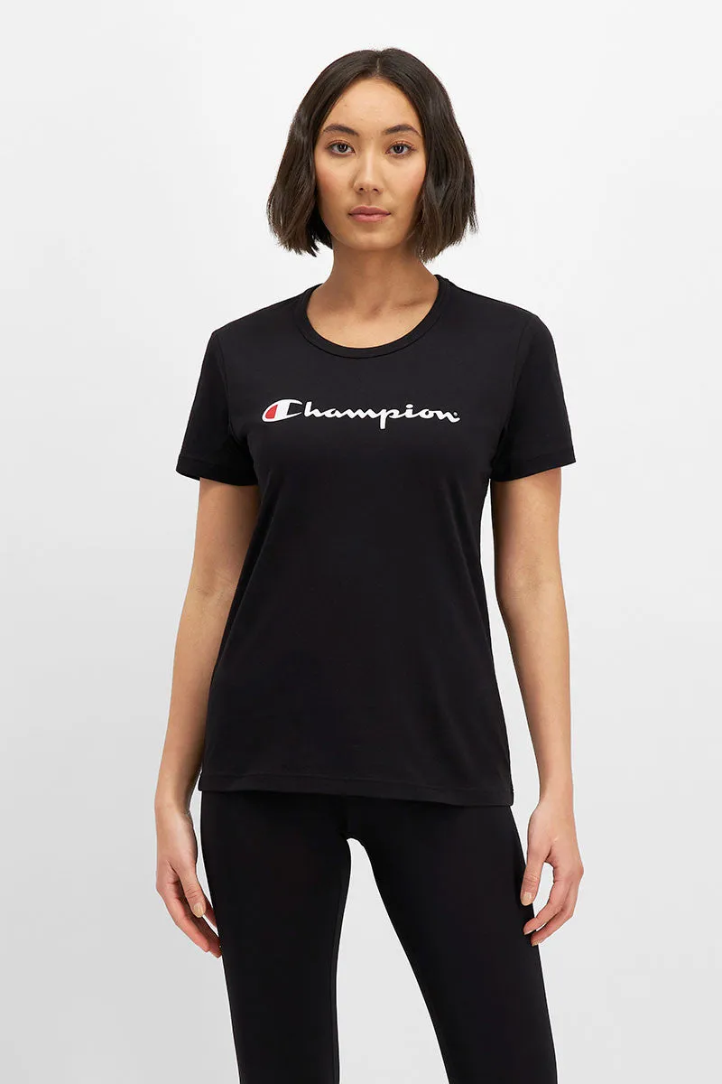 Champion Womens Script S/S Tee sold by Sportsmans Warehouse