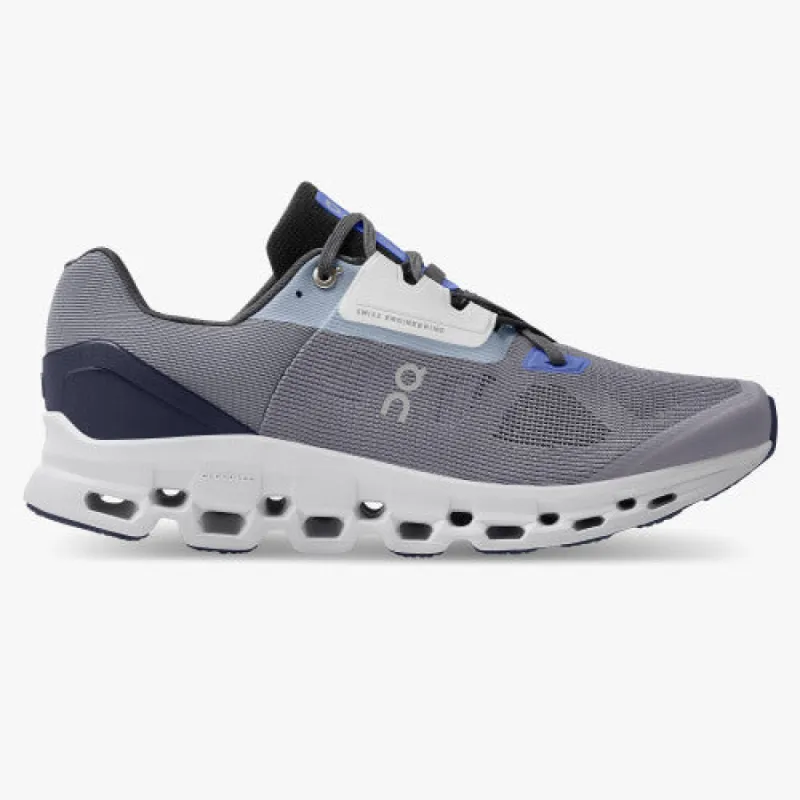 ON Mens Cloudstratus (D) Fossil/Midnight sold by Sportsmans Warehouse