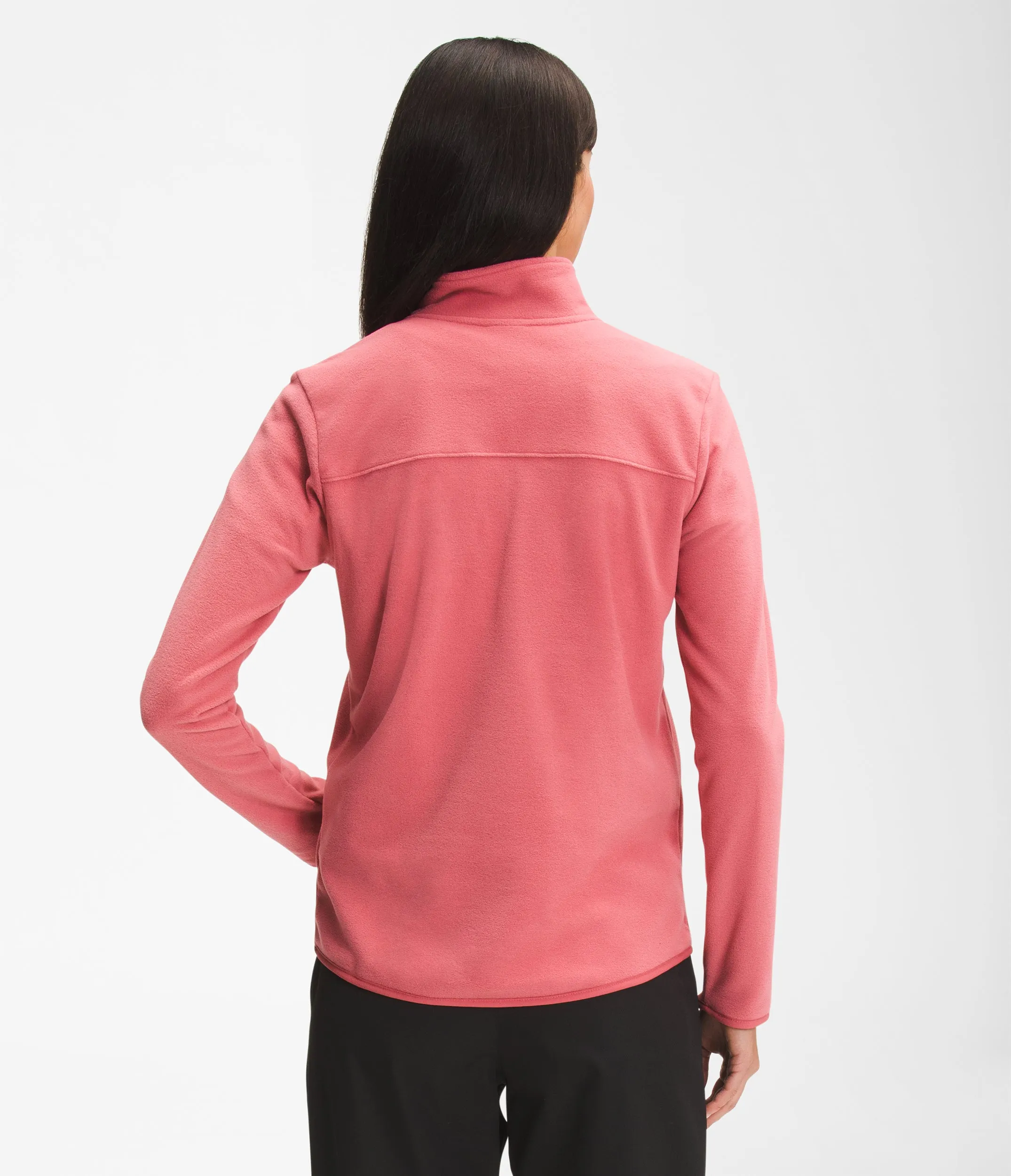 The North Face Womens TKA Glacier Fleece Full Zip Jacket - Slate Rose sold by Sportsmans Warehouse product image thumbnail 3