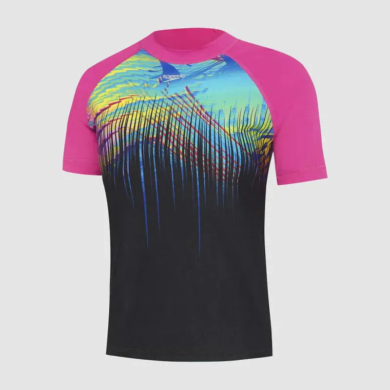 Speedo Girls Tropical Ss Rashie sold by Sportsmans Warehouse