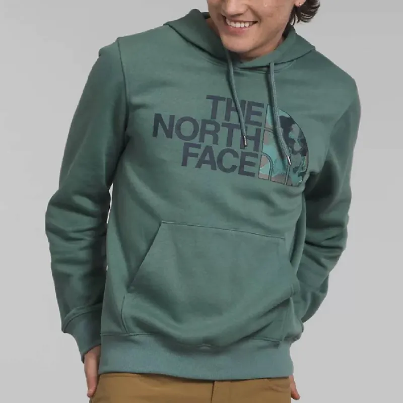 The North Face Mens Half Dome Pullover Hoodie Dark SageGreen sold by Sportsmans Warehouse