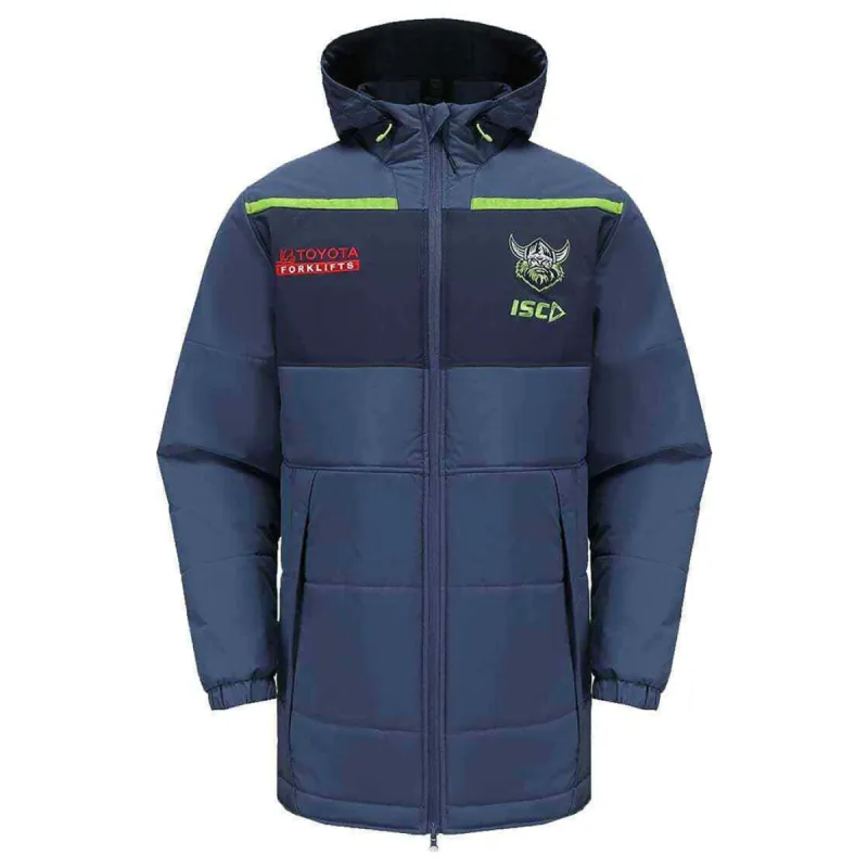 ISC Canberra Raiders 2022 Adult Coaches Jacket - Navy sold by Sportsmans Warehouse