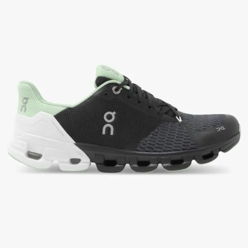 On Cloudflyer Womens Running Shoe - Black/White sold by Sportsmans Warehouse
