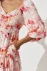 Kailani Dress In Blush With Pink Floral sold by St Frock