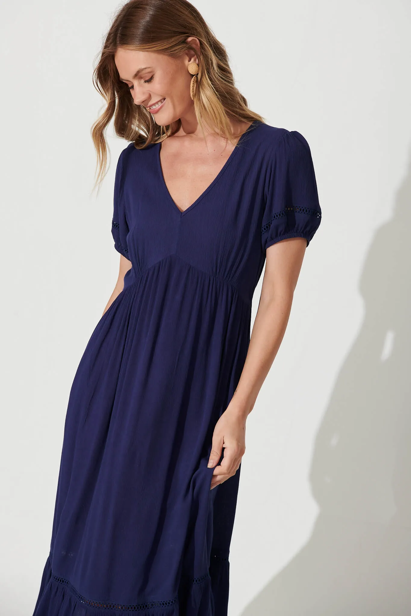 Rumi Midi Dress In Navy sold by St Frock product image thumbnail 2