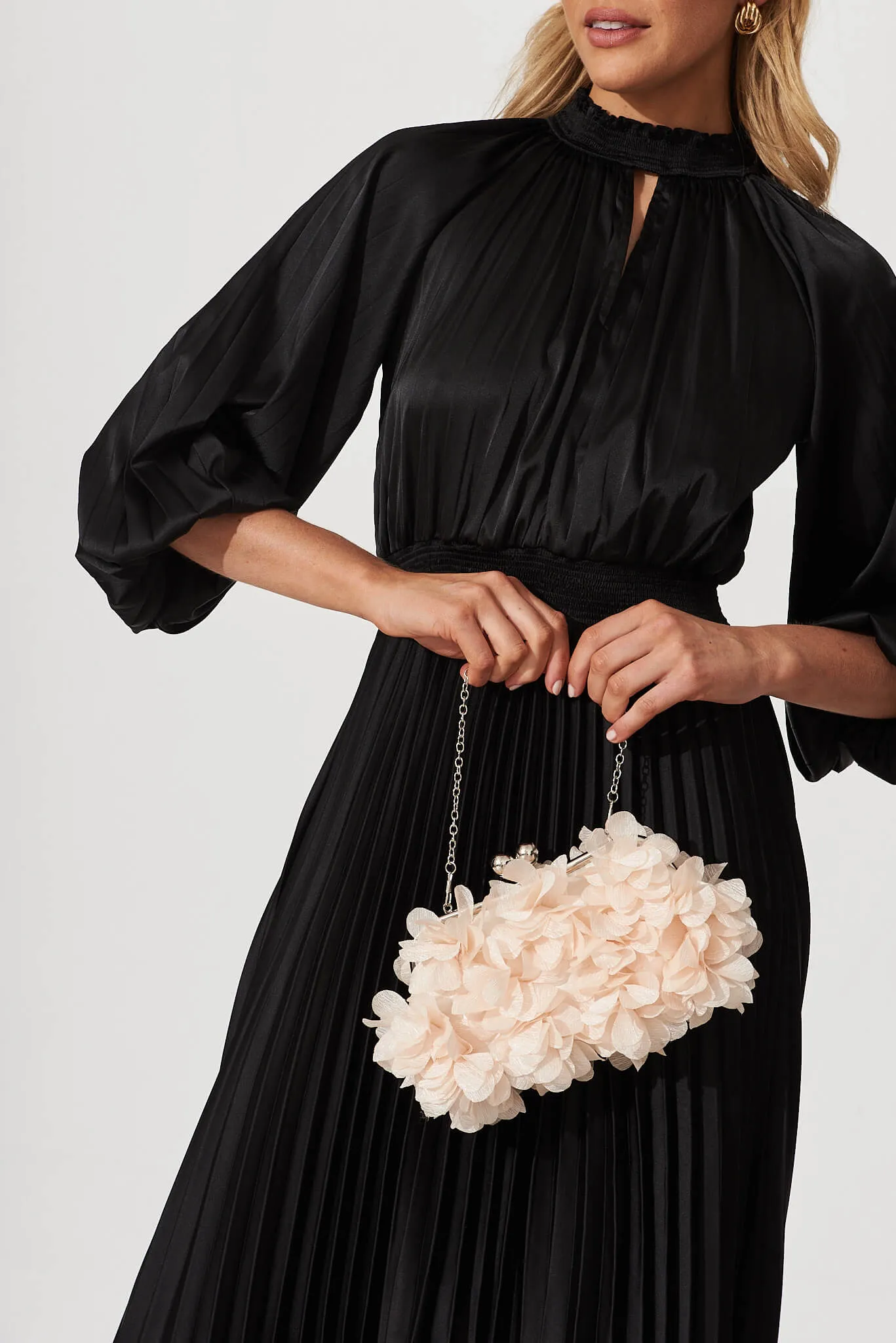 Fortune Clutch Bag In Blush sold by St Frock product image thumbnail 2