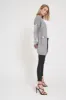 Shine On Grey Knit Cardigan with Sequin Sleeve sold by St Frock