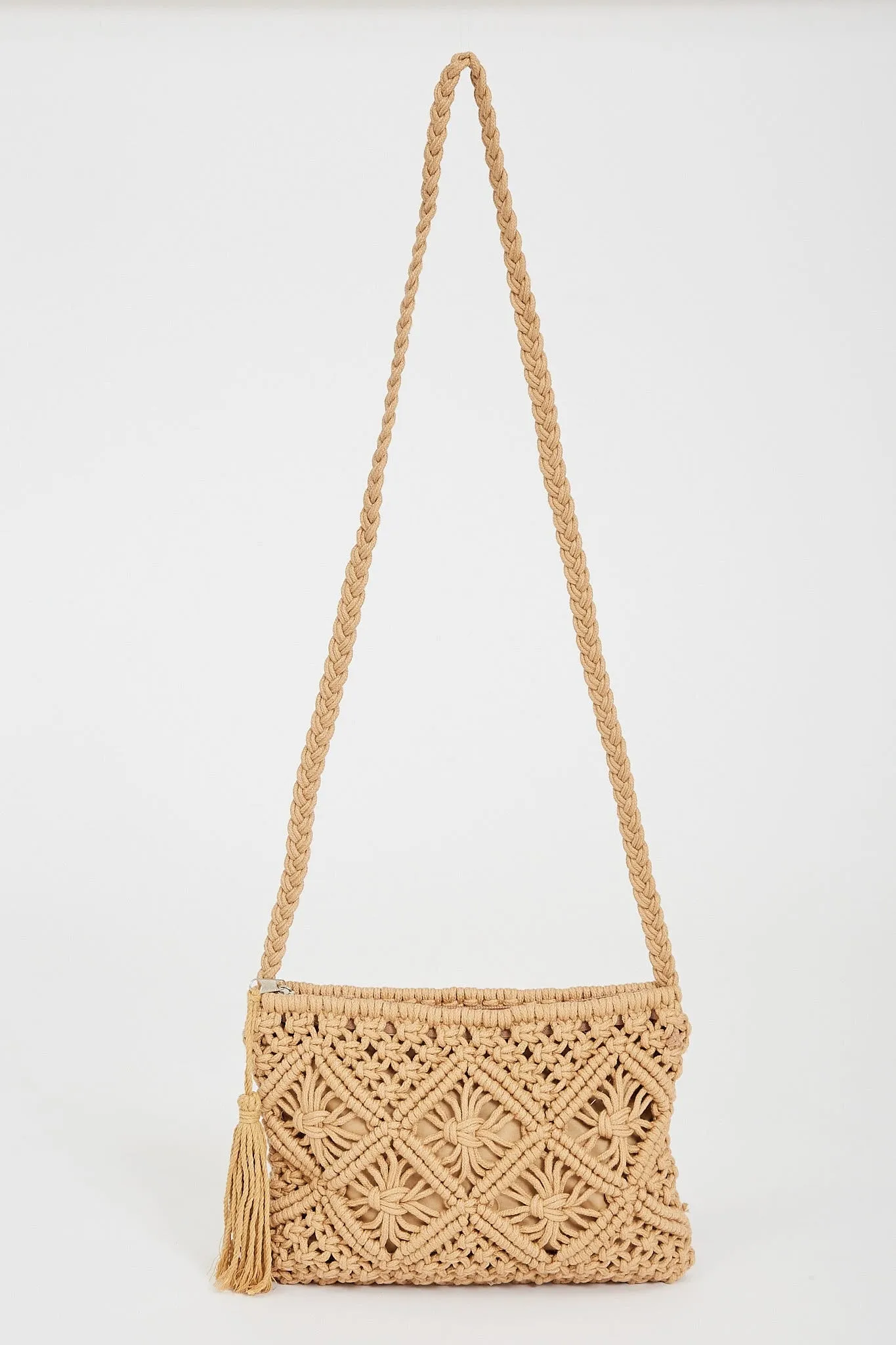 August + Delilah Lisbon Clutch In Camel sold by St Frock product image thumbnail 2