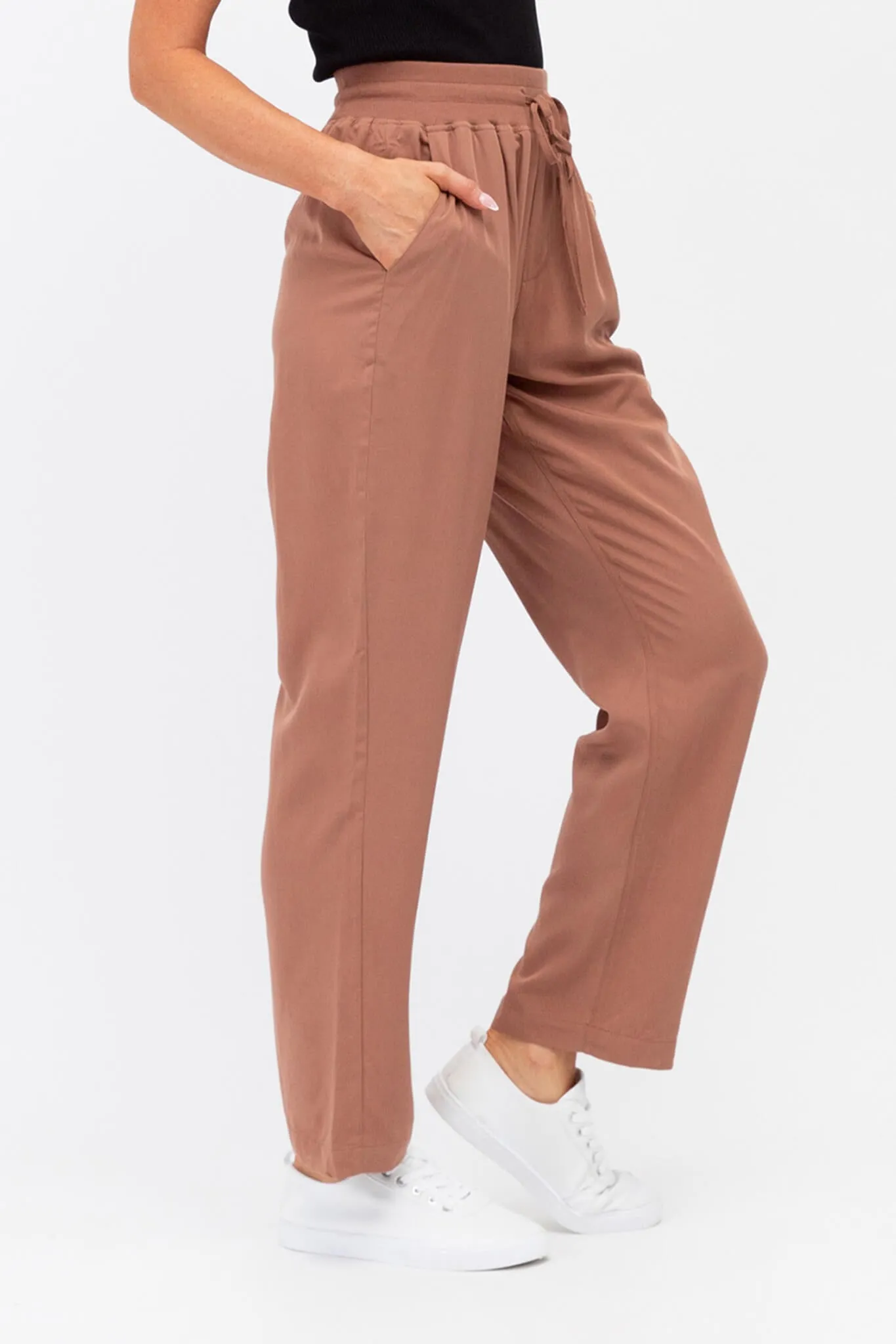 Idyllic Pant In Brown sold by St Frock