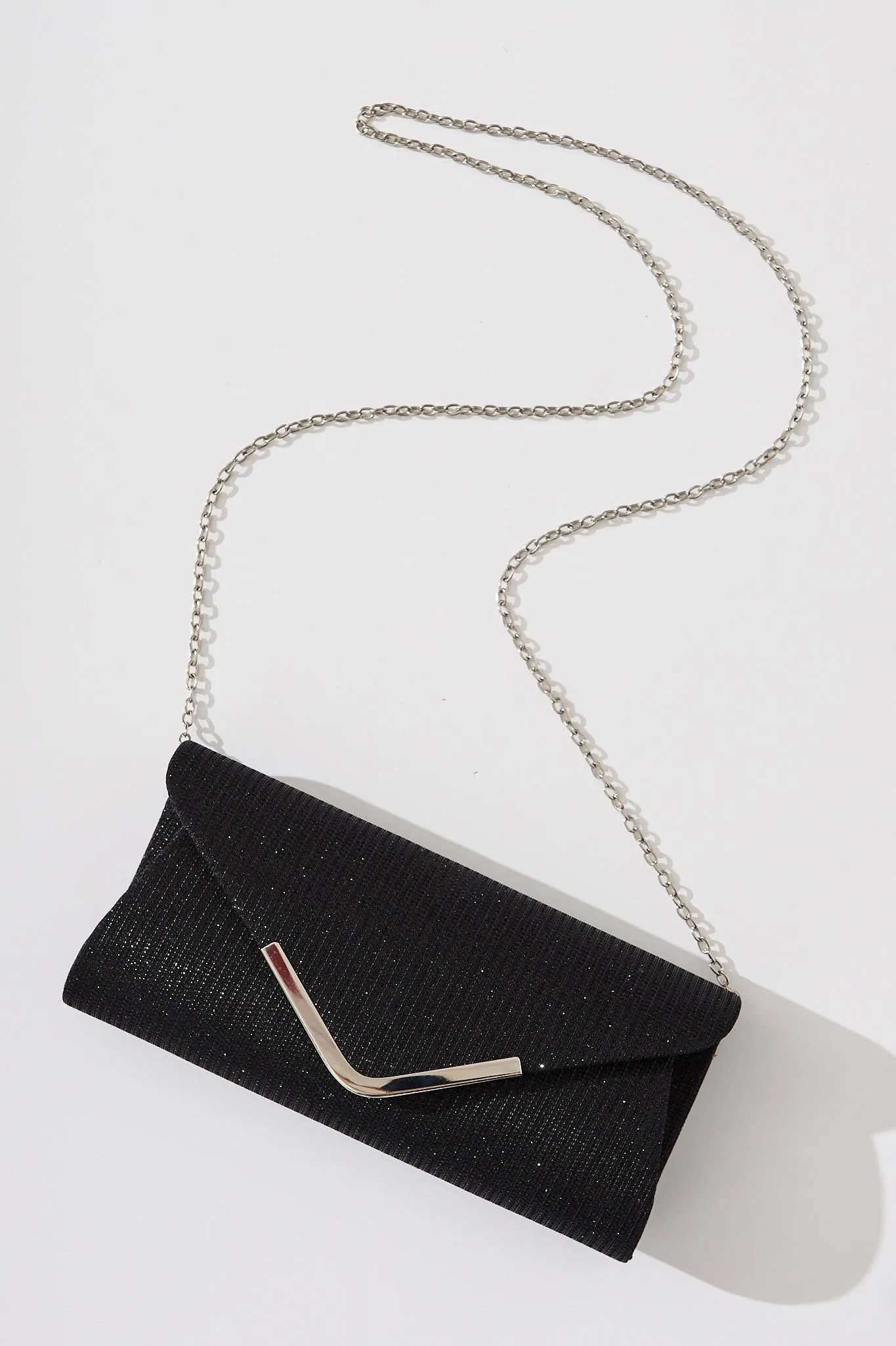 August + Delilah Mahani Clutch Bag In Black sold by St Frock product image thumbnail 2