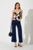 Waverley High Rise Wide Leg Jean In Dark Indigo Denim sold by St Frock