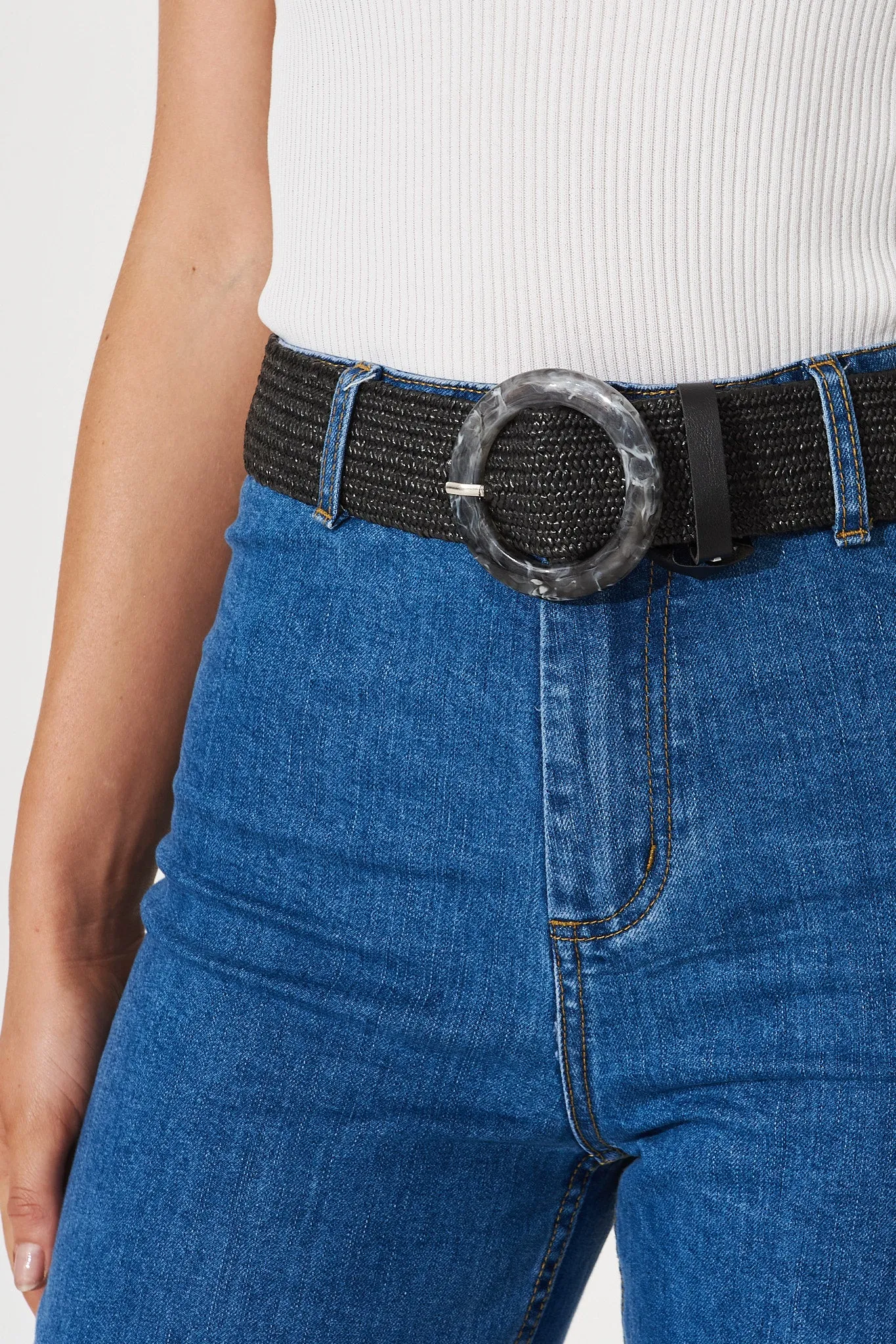 Harleen Belt In Black sold by St Frock product image thumbnail 3