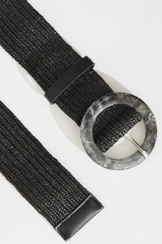 Harleen Belt In Black sold by St Frock