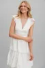 Wonderland Maxi Dress In White Cotton Broderie sold by St Frock