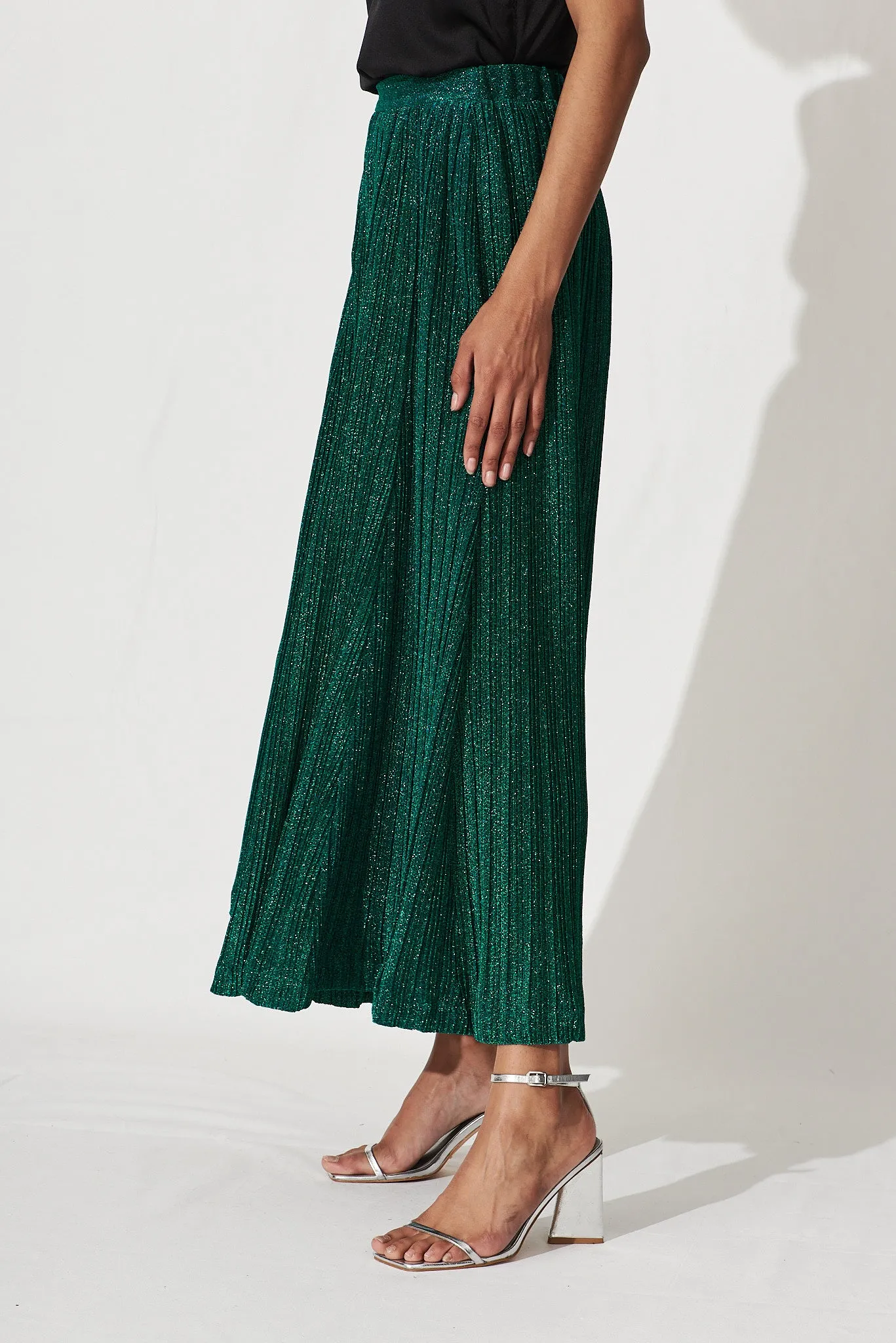 Sugary Pant In Emerald Lurex sold by St Frock product image thumbnail 3