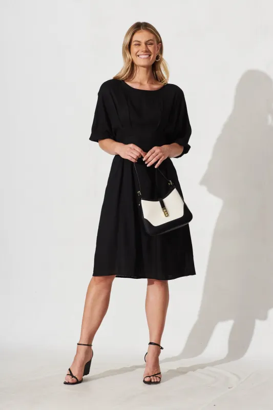 Fifi Dress In Black sold by St Frock
