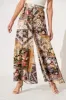 Mariah Pant In Black Multi Patchwork sold by St Frock