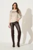 Bowie Knit In Beige With Rose Gold Sequin Detail sold by St Frock