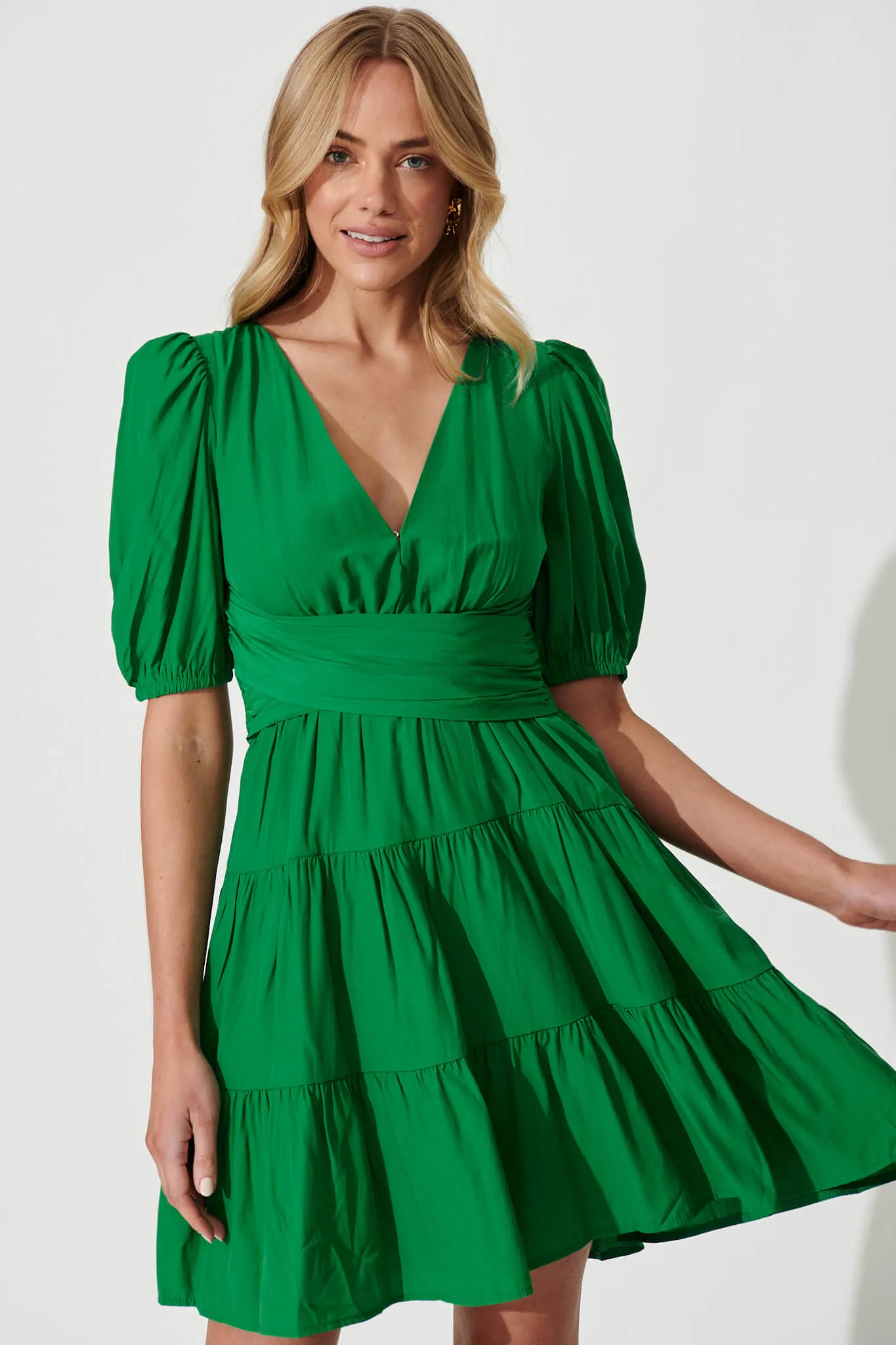Lovely Dress In Green sold by St Frock product image thumbnail 2