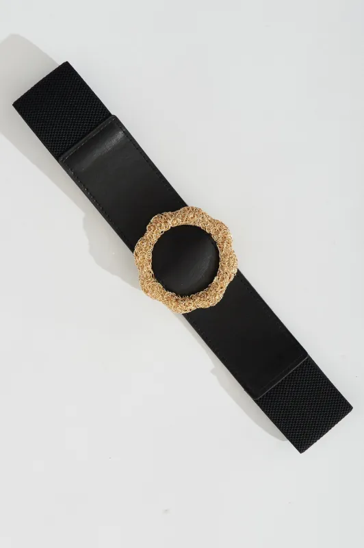 August + Delilah Sherla Belt In Black sold by St Frock