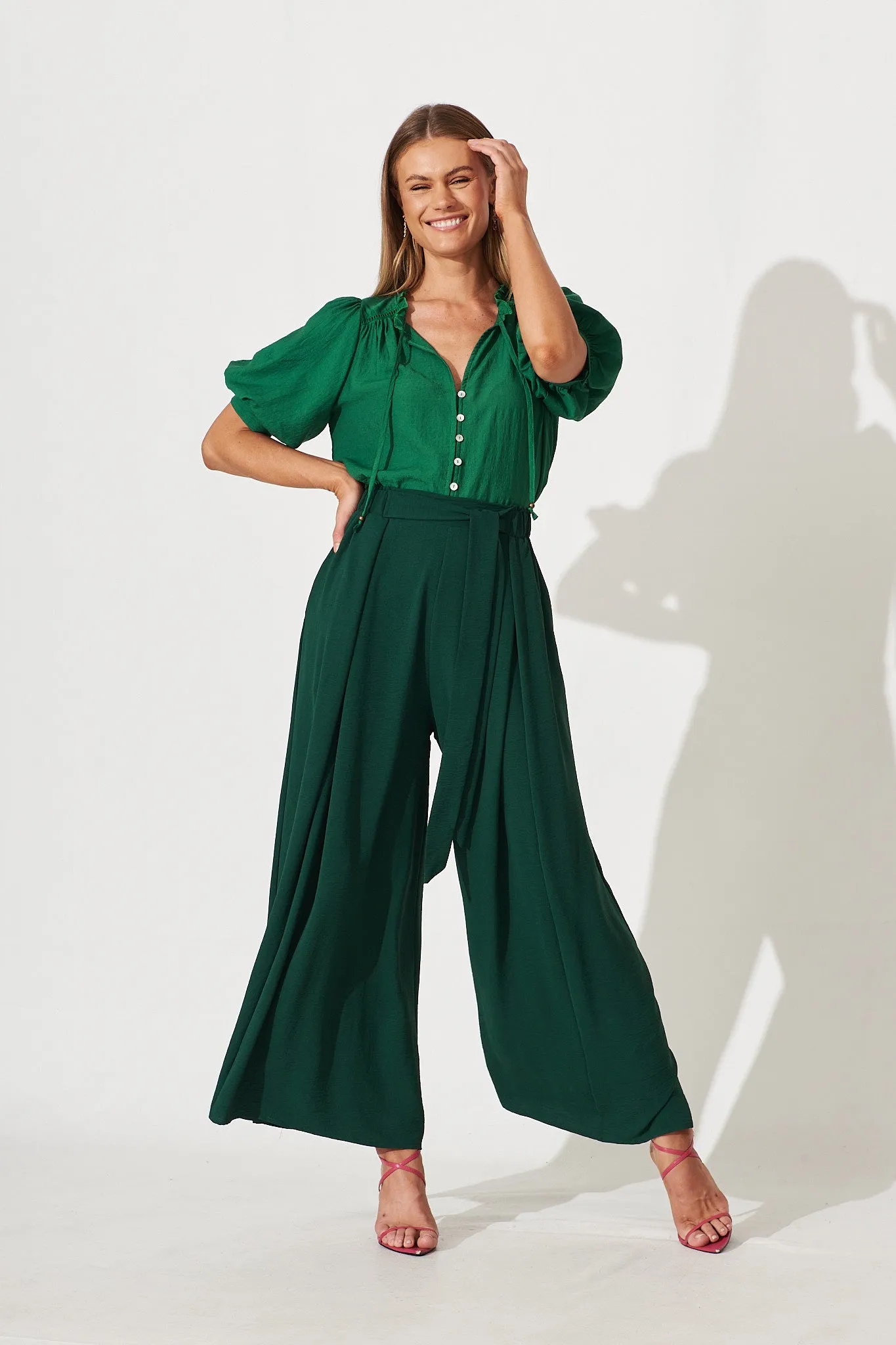 Jupiter Shirt In Green sold by St Frock product image thumbnail 4