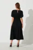 PRE ORDER Stargazer Midi Dress In Black sold by St Frock
