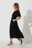 PRE ORDER Stargazer Midi Dress In Black sold by St Frock