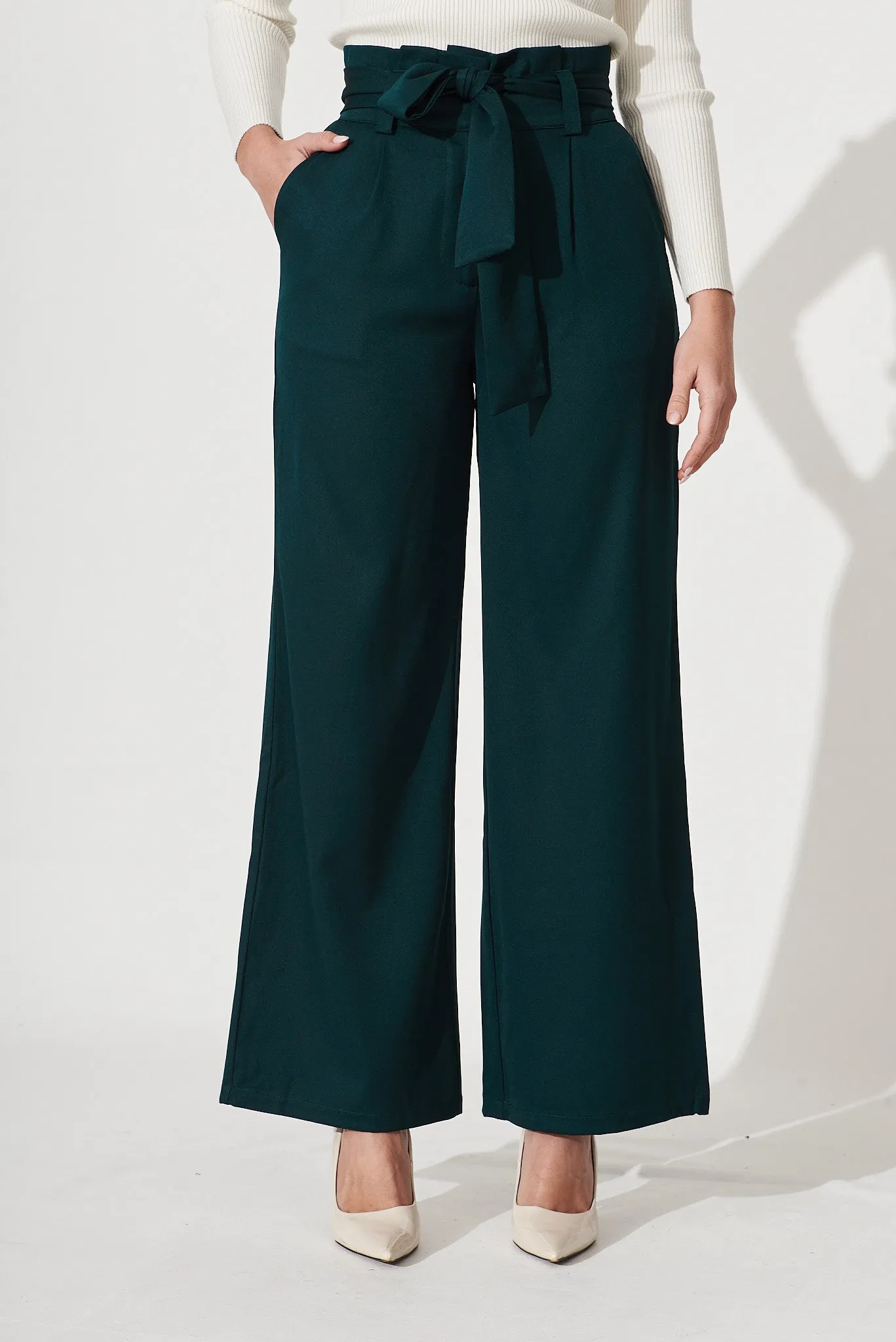 Altered State Pant In Emerald sold by St Frock product image thumbnail 2