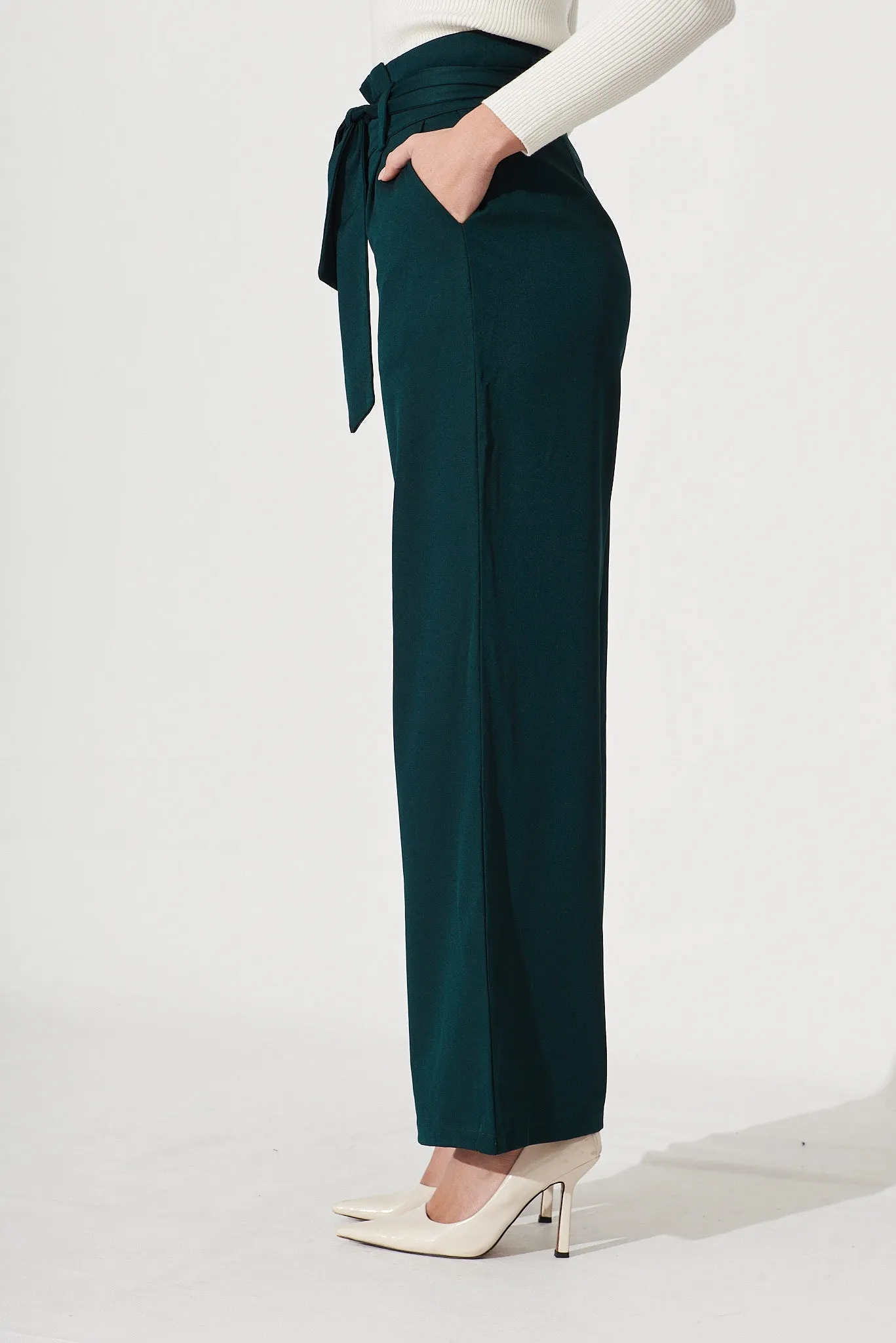 Altered State Pant In Emerald sold by St Frock product image thumbnail 3