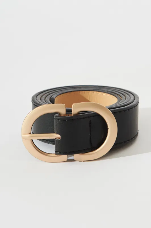Jastina Belt In Black sold by St Frock