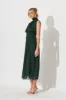 Rosamine Maxi Dress In Emerald Chiffon sold by St Frock