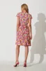Grazie Dress In Pink With Yellow Floral sold by St Frock