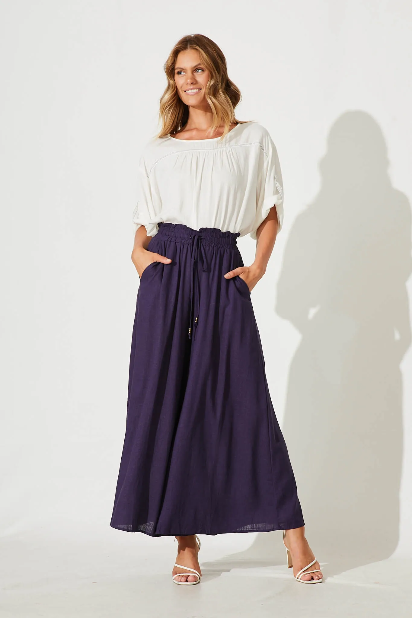 Ramone Top In White sold by St Frock product image thumbnail 4