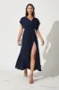 Emery Maxi Dress In Navy sold by St Frock