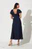 Emery Maxi Dress In Navy sold by St Frock
