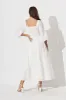 Tiana Maxi Dress In White Broderie sold by St Frock
