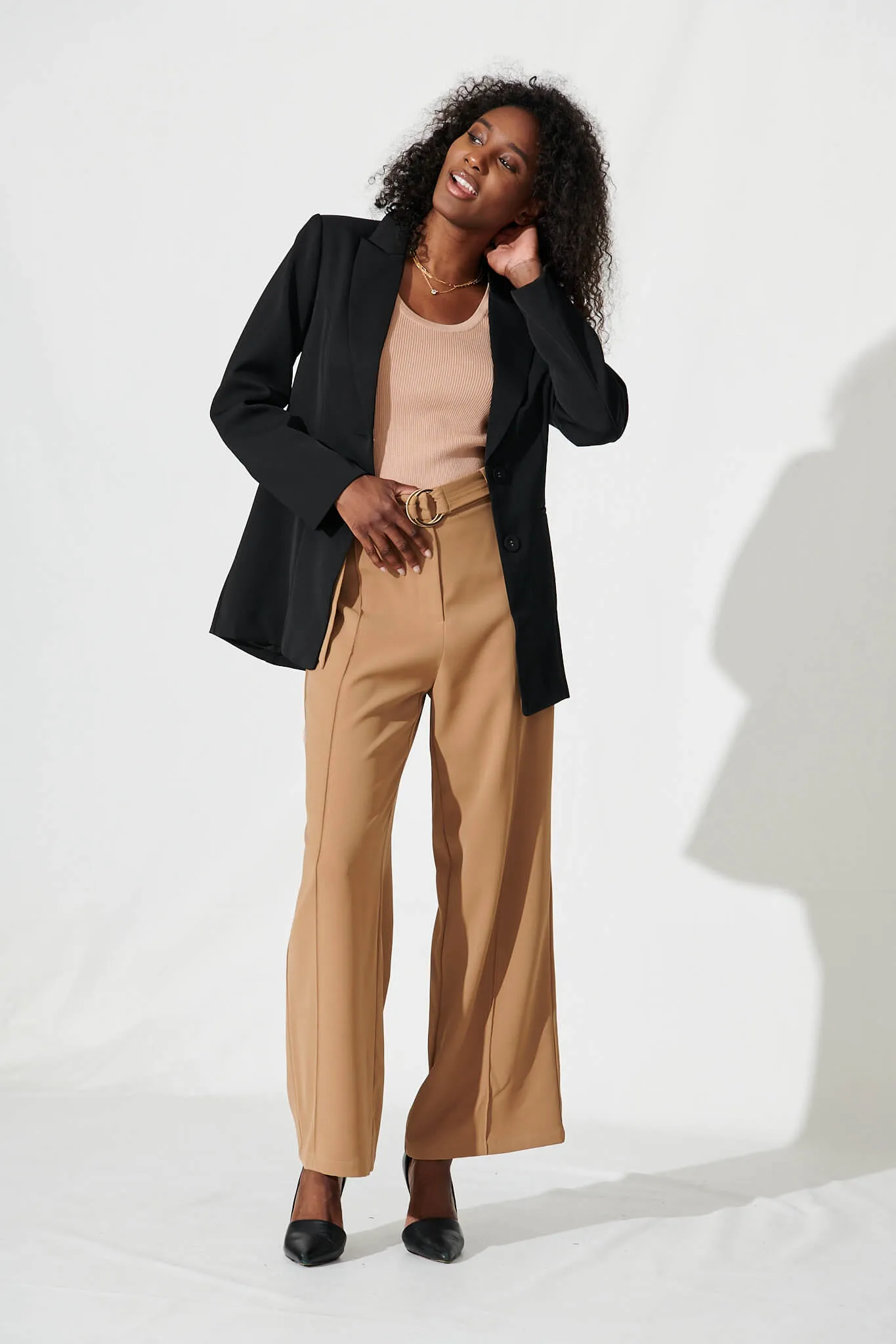 Jelena Blazer In Black sold by St Frock product image thumbnail 4