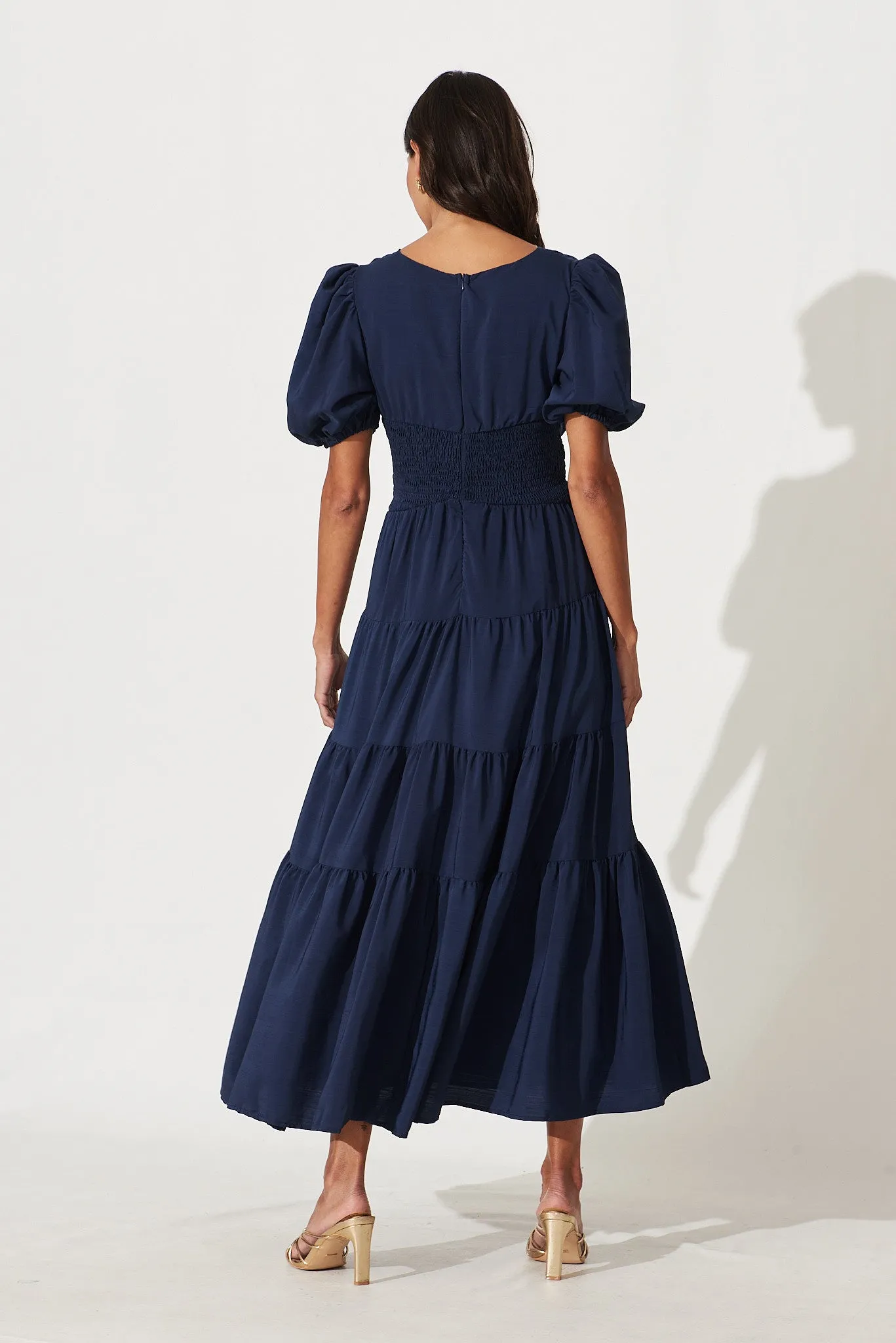 Truelove Maxi Dress In Navy sold by St Frock product image thumbnail 4