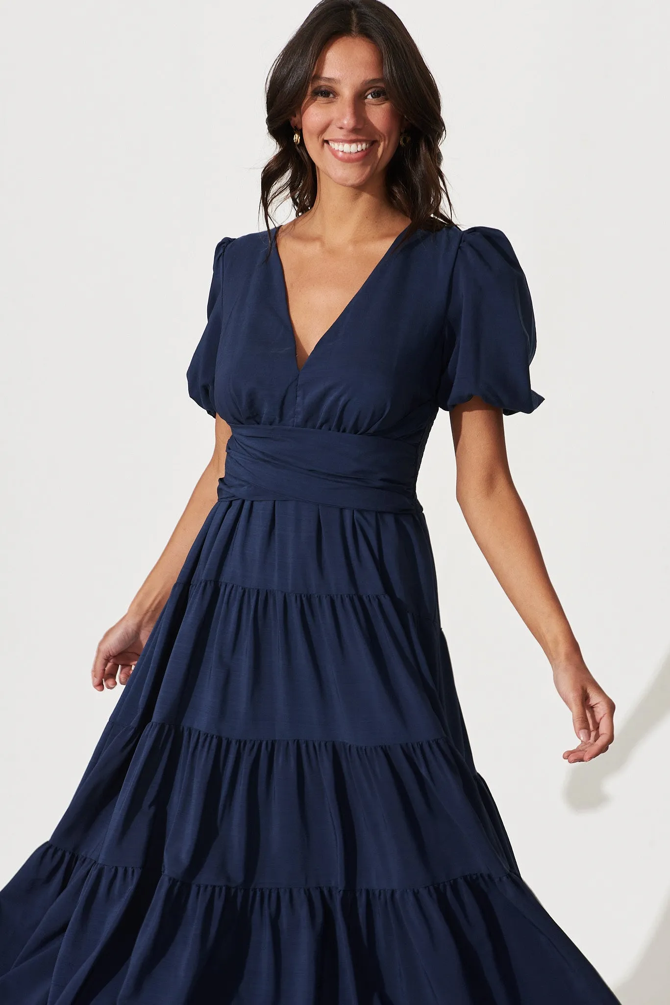 Truelove Maxi Dress In Navy sold by St Frock product image thumbnail 2