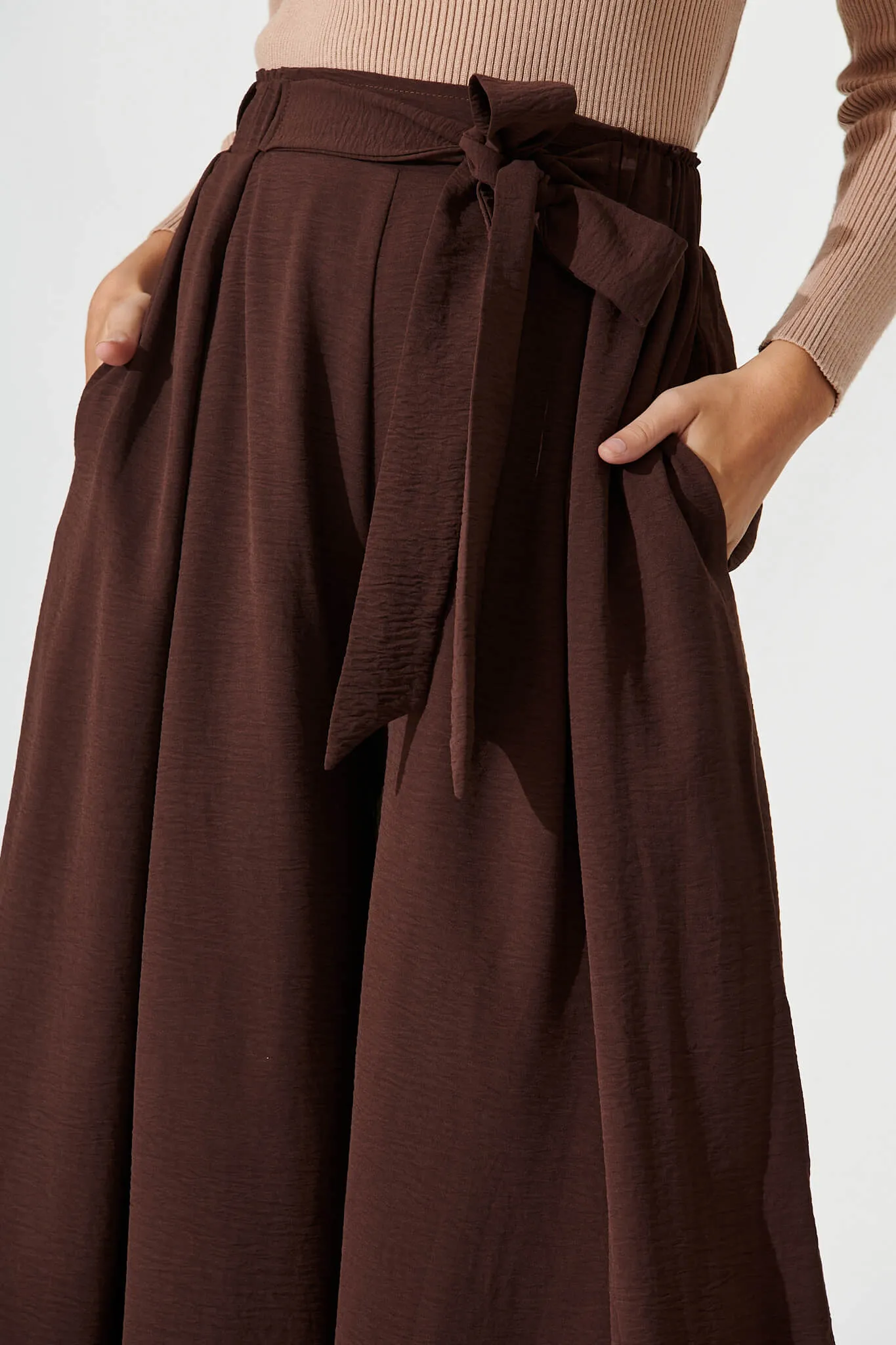 Page Pants in Chocolate sold by St Frock product image thumbnail 5