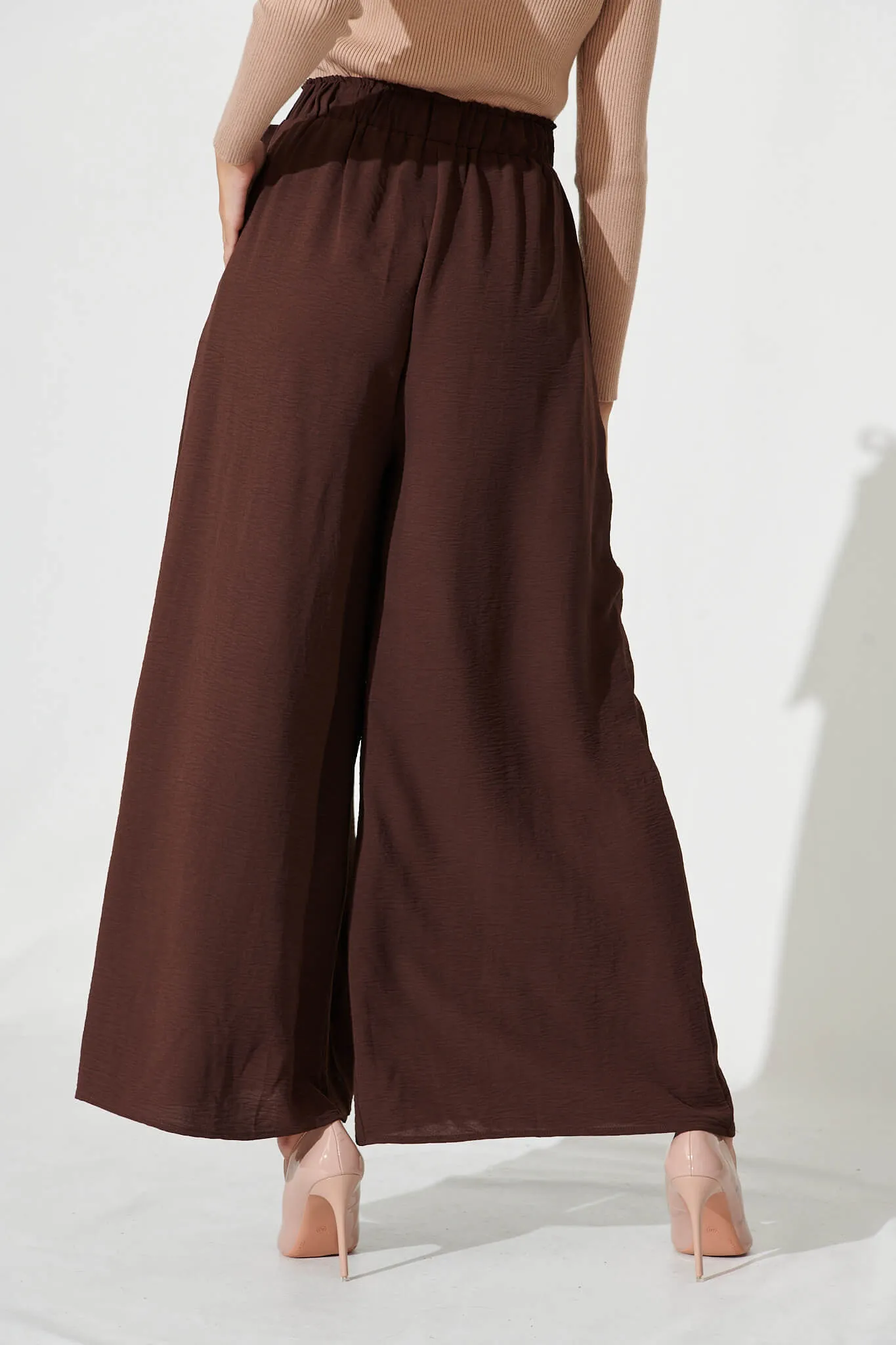 Page Pants in Chocolate sold by St Frock product image thumbnail 3