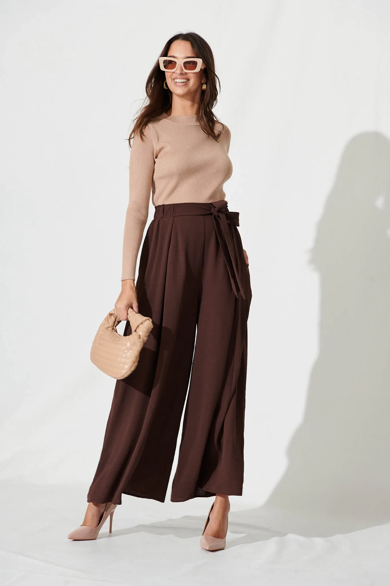 Page Pants in Chocolate sold by St Frock product image thumbnail 4