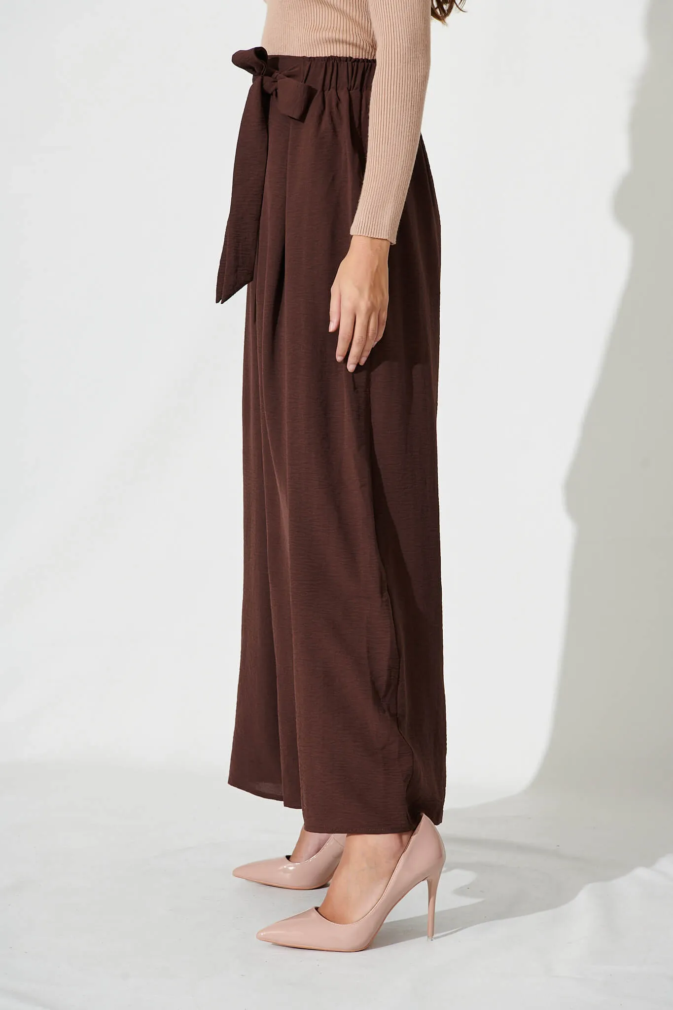 Page Pants in Chocolate sold by St Frock product image thumbnail 2