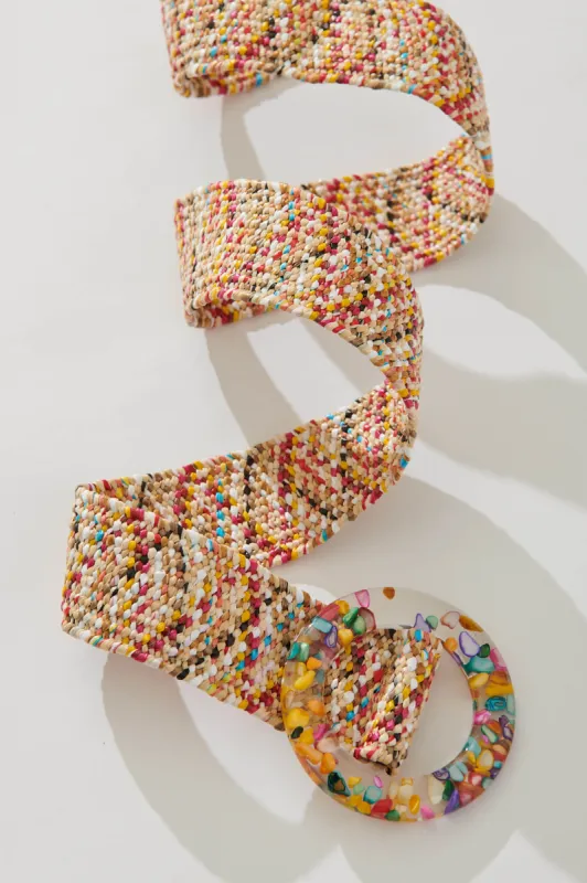 Harleen Belt In Multi sold by St Frock