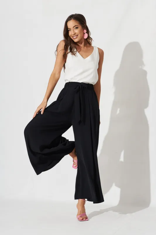Page Pants In Black sold by St Frock