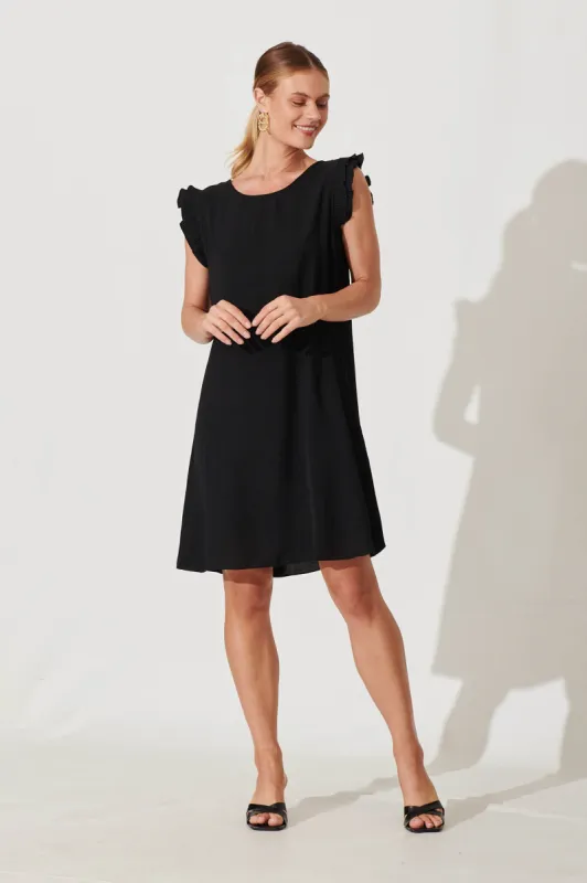 Jolie Dress In Black sold by St Frock