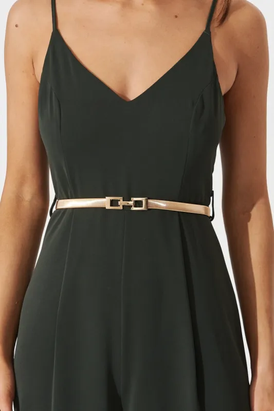 Vida Belt In Gold sold by St Frock