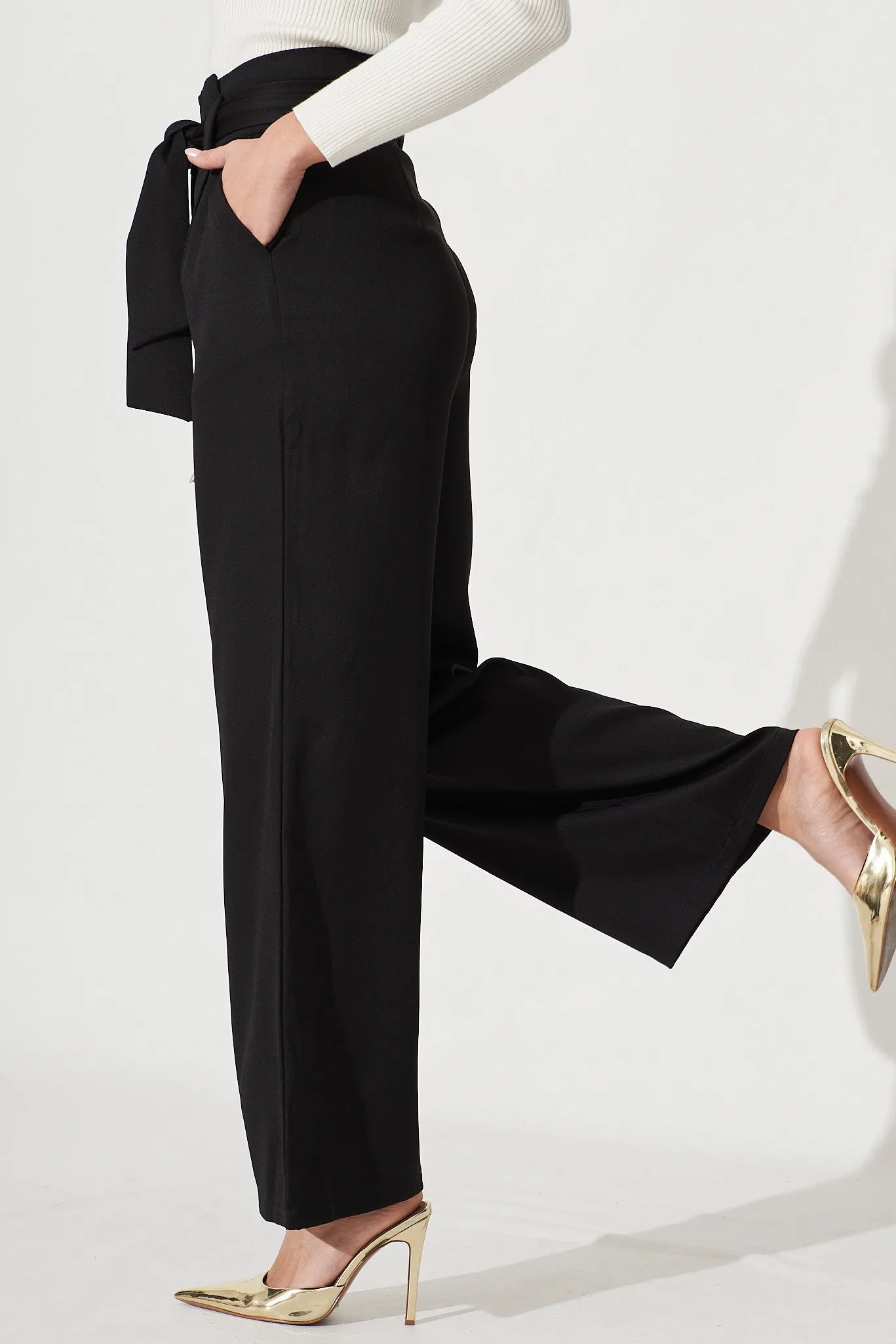 Altered State Pant In Black sold by St Frock product image thumbnail 3